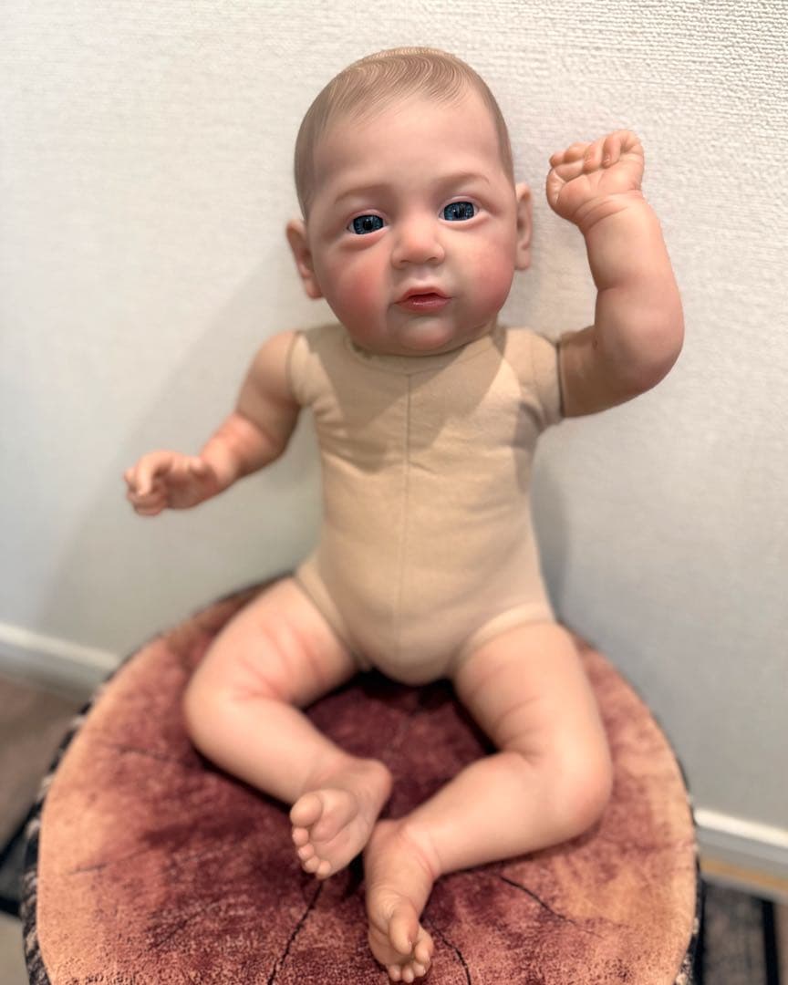 ★新品★リボーンドール イケメンくんベビーちゃん 50cm