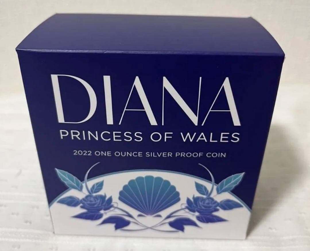 2022　ダイアナ妃　プリンセス オブ ウェールズ　1オンス　銀貨　