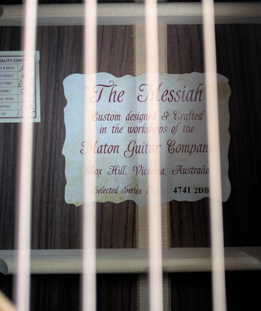 Maton メイトン エレアコギター EM100C-808 Messiah