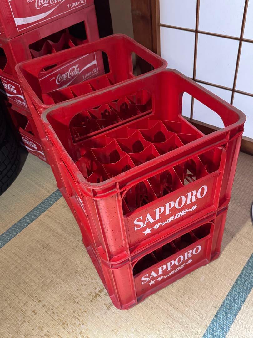 サッポロビール ビールケース 4個セット