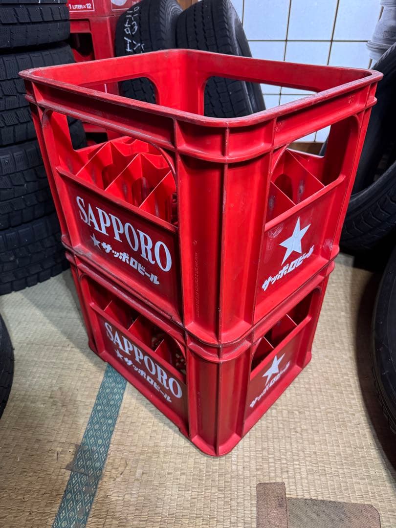 サッポロビール ビールケース 4個セット