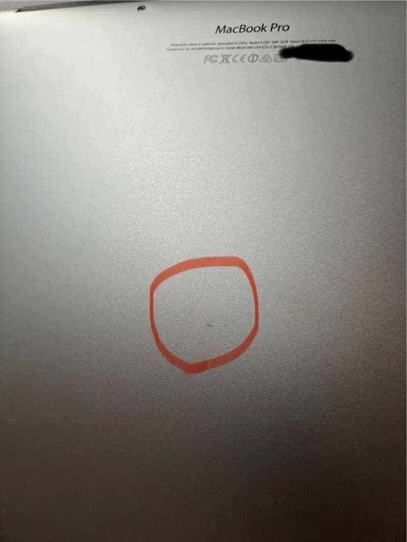MacBook本体 MacBook PRO (Retina,13' ,Late2013)