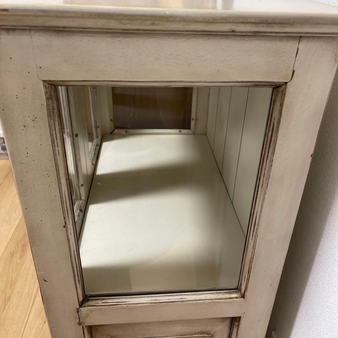 フランス　棚　収納棚　フレンチ　ヨーロッパ調　シェルフ　ホワイト　アンティーク棚