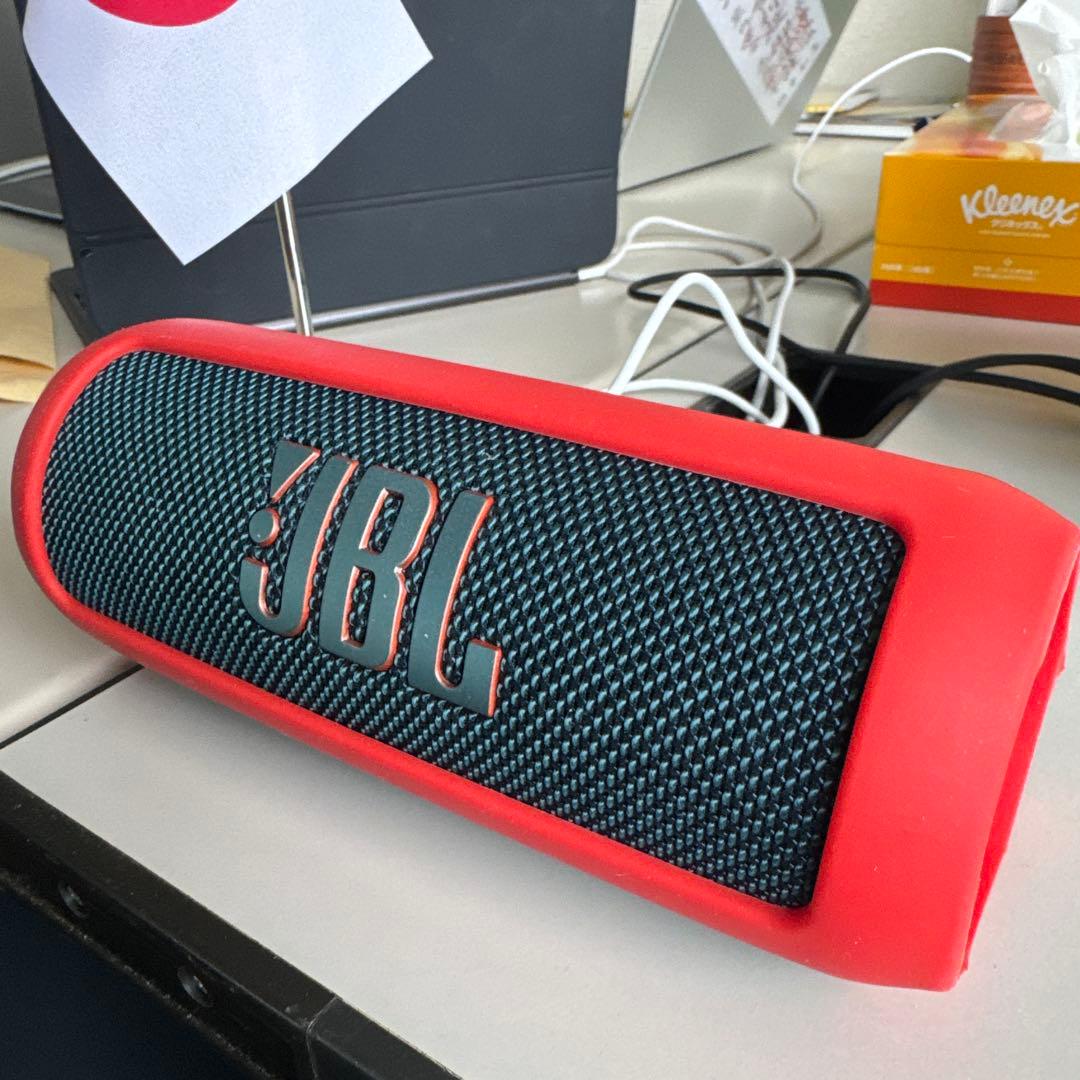 JBL FLIP6 ワイヤレススピーカー ブルー 箱付き　説明書ある