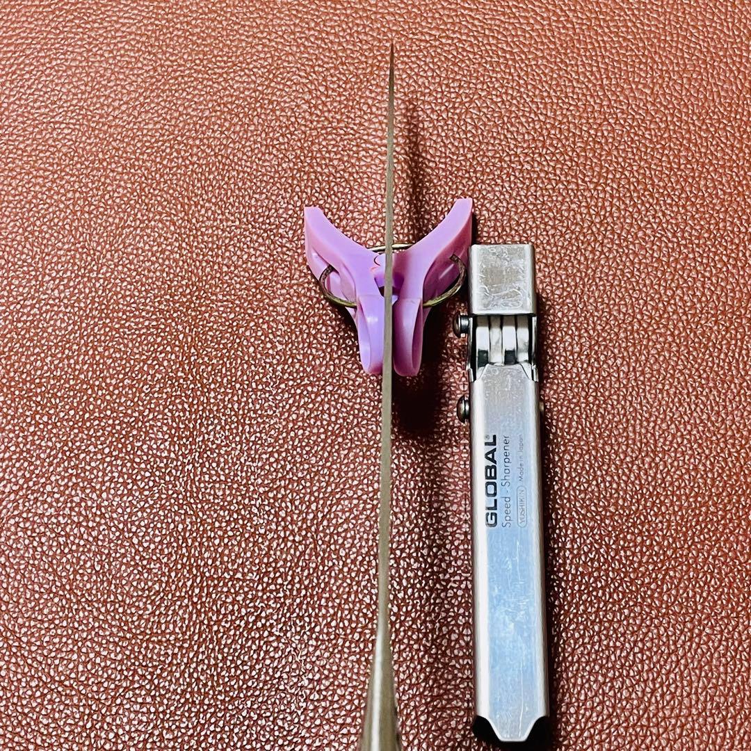 [鏡面仕上] GLOBAL PRO SHARPENER 2点　売り 手研ぎ済み