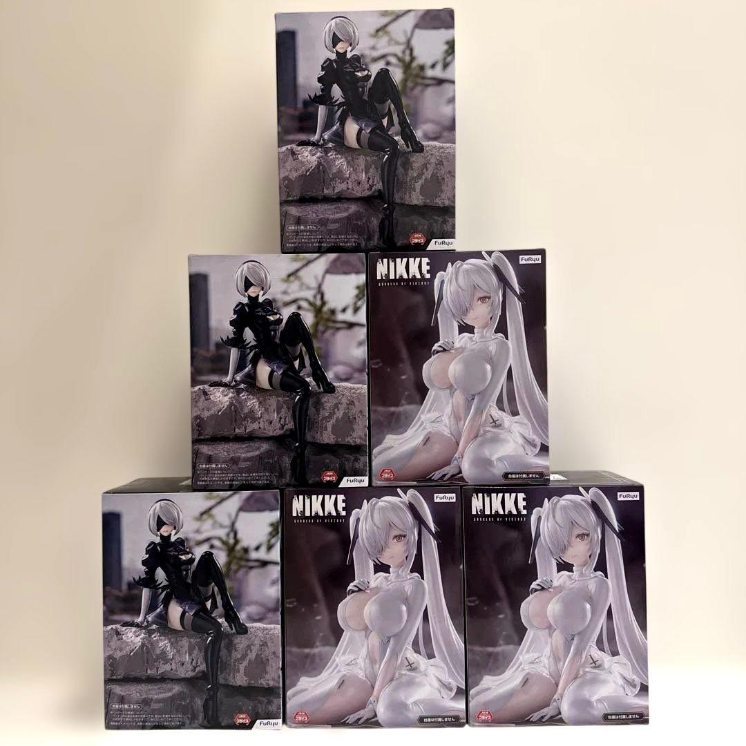 〜ぬーどるストッパーフィギュア 〜 シンデレラ・2B ×6点セット