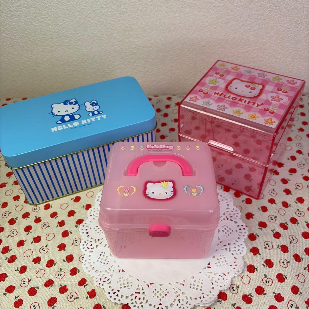 【激レア・平成レトロ】ハローキティ 収納ケース・フォトアルバム 豪華12点セット