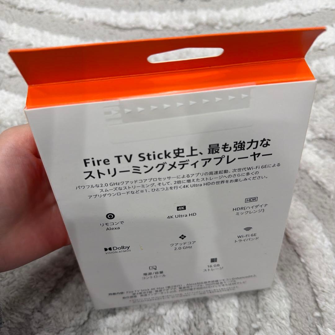 Fire TV Stick 4K Max 16GB【新品未使用‼️】