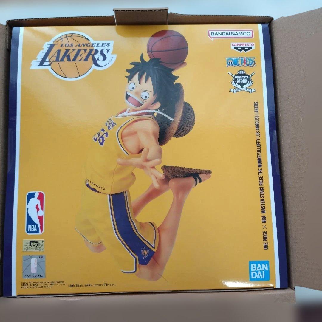 NBA　ワンピース　ルフィ　フィギュア フィギュア　レイカーズ