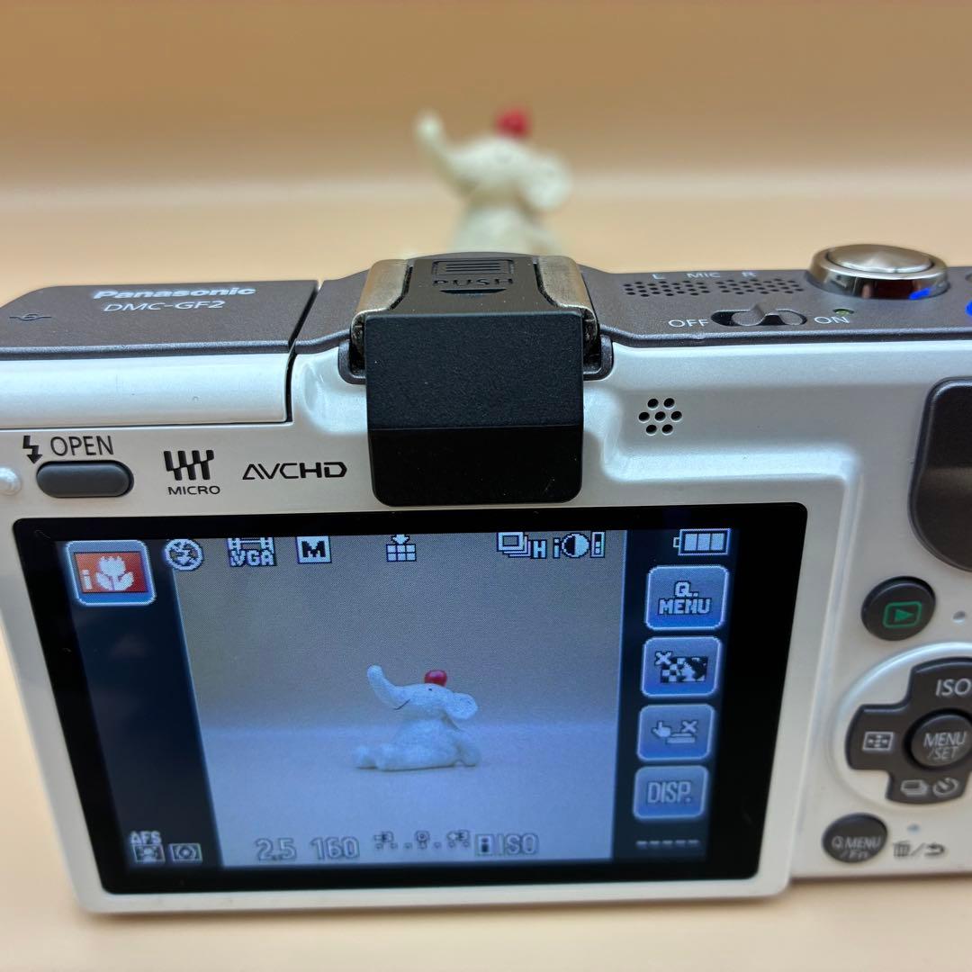 ★極美品★ LUMIX GF2 ホワイト 憧れのパンケーキレンズセット♪