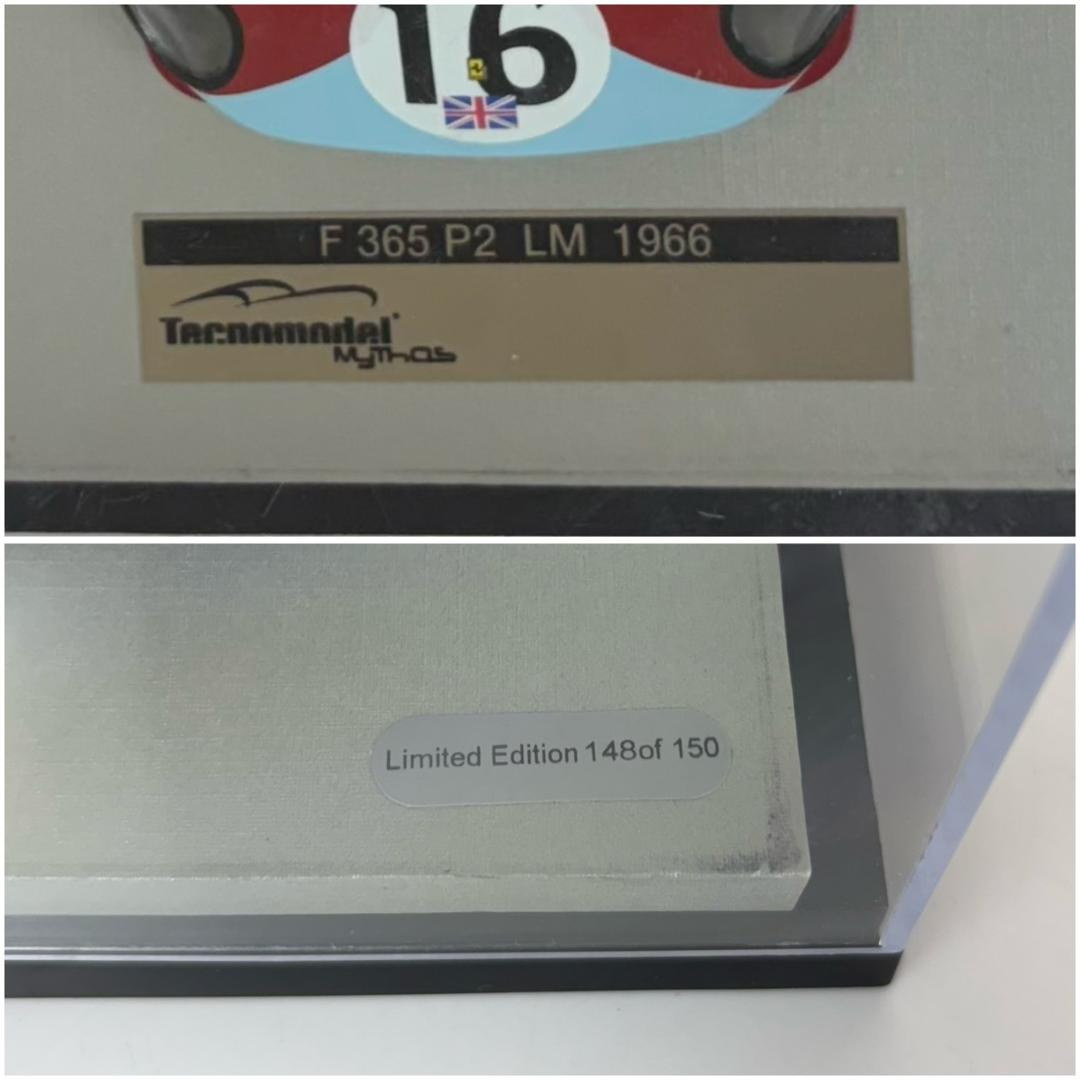 Tecnomodel 1/18 フェラーリ F 365 P2 LM 1966