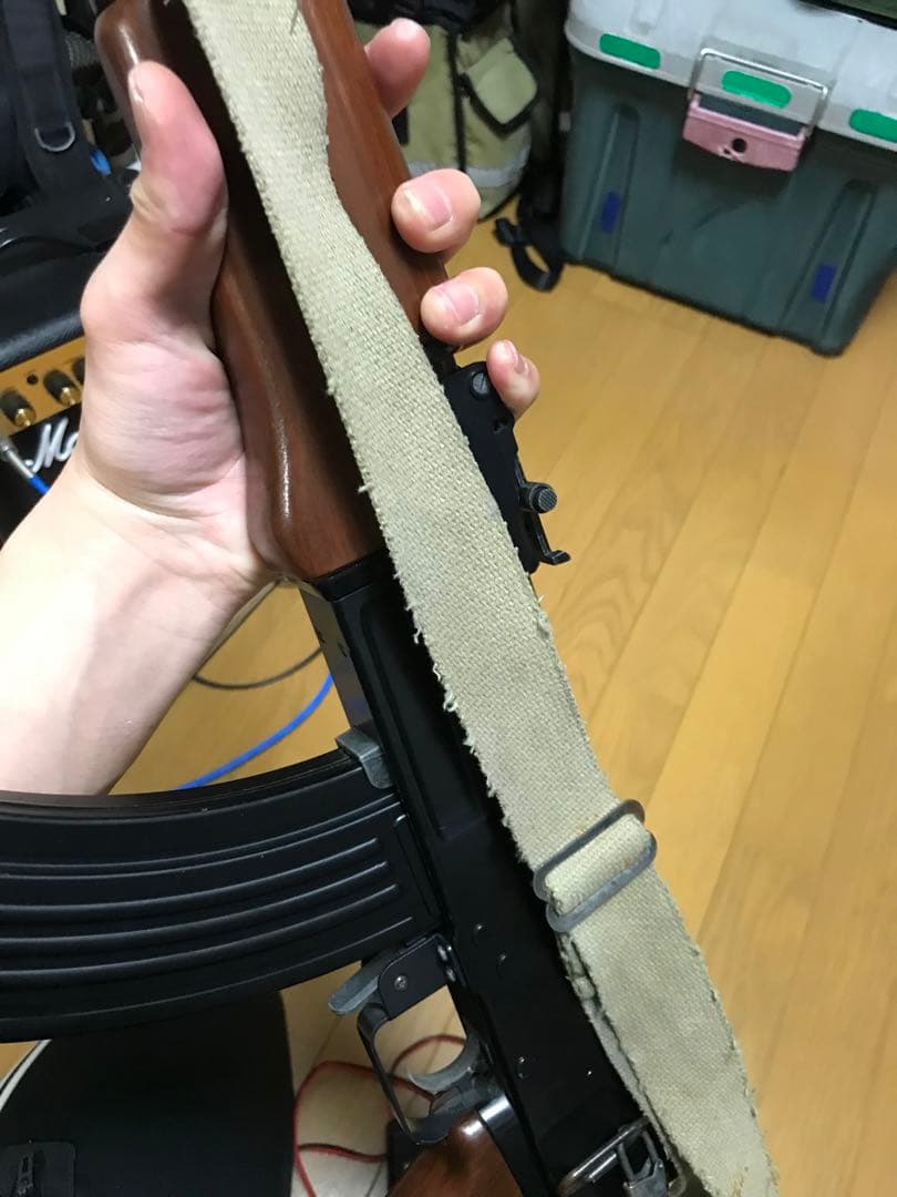 バッテリー破損　AK-47 東京マルイ　スタンダード