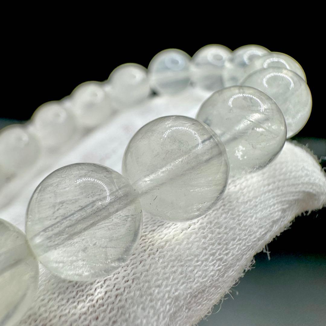 ラビットヘアーフローライト　ブレスレット