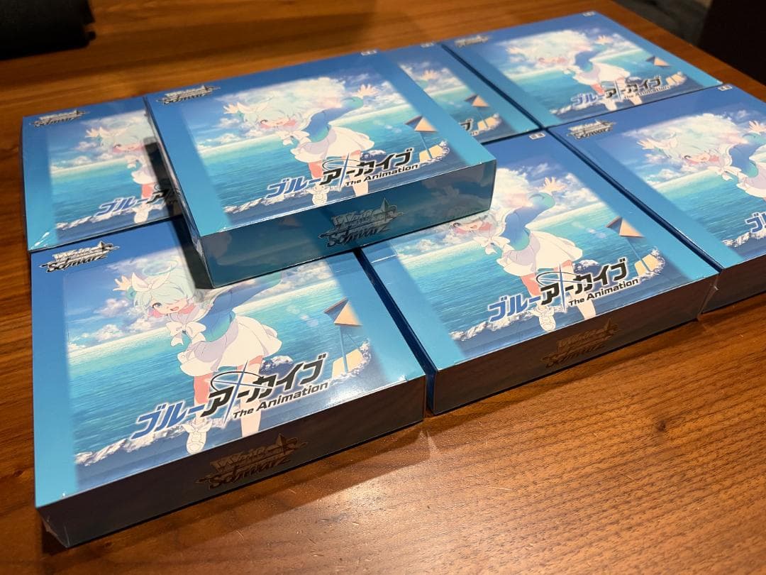 ヴァイスシュヴァルツ ブルーアーカイブ 7BOX（シュリンク付き）