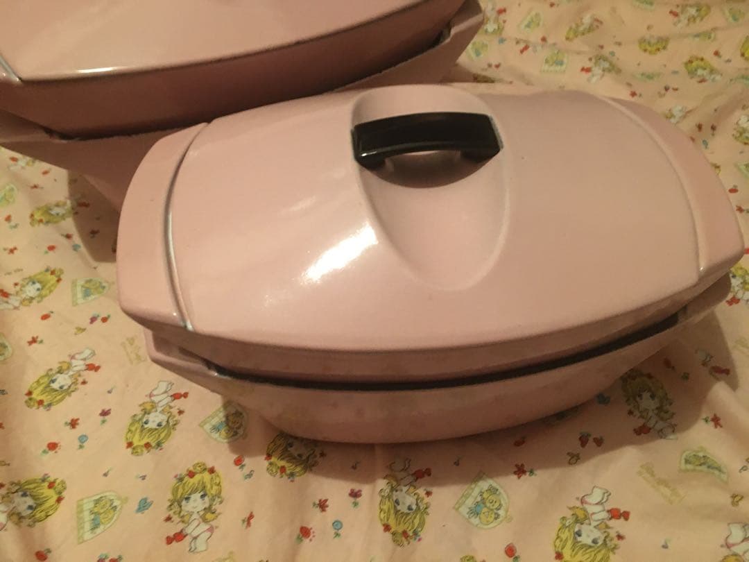 期間限定　ル・クルーゼ  ヴィンテージ　コケル　ピンク　大　小　2個セット　レア