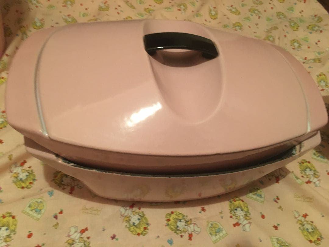 期間限定　ル・クルーゼ  ヴィンテージ　コケル　ピンク　大　小　2個セット　レア