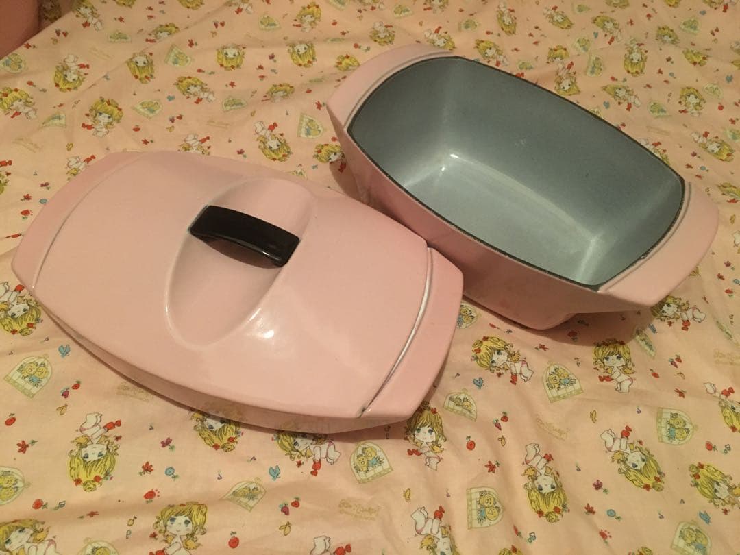 期間限定　ル・クルーゼ  ヴィンテージ　コケル　ピンク　大　小　2個セット　レア