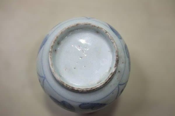 蔵出 初 明治期 伊万里 染付け 蕎麦チョコ 10客 骨董