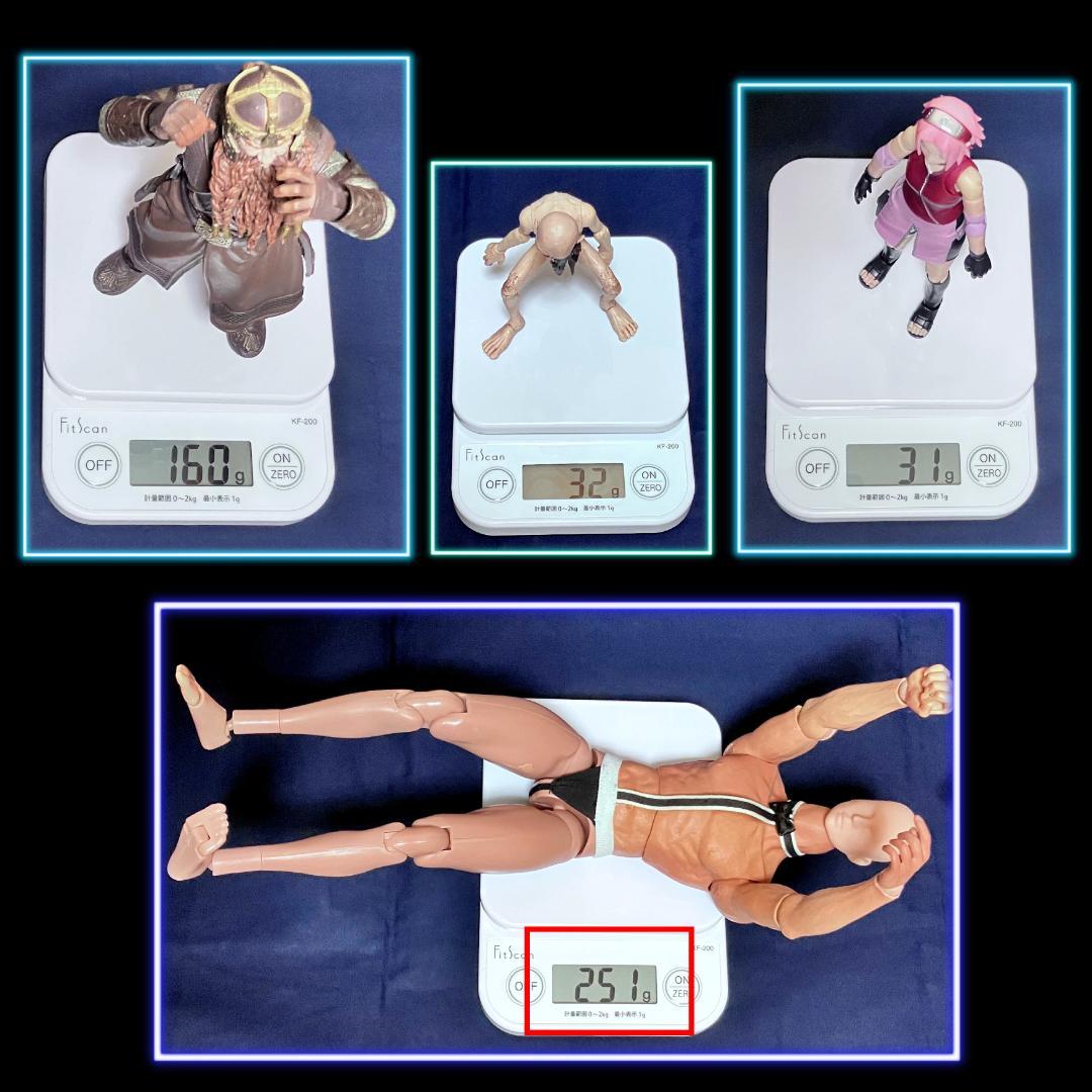 新品未開封『限定版ギムリ』ロードオブザリング ガチムチ系 アクションフィギュア