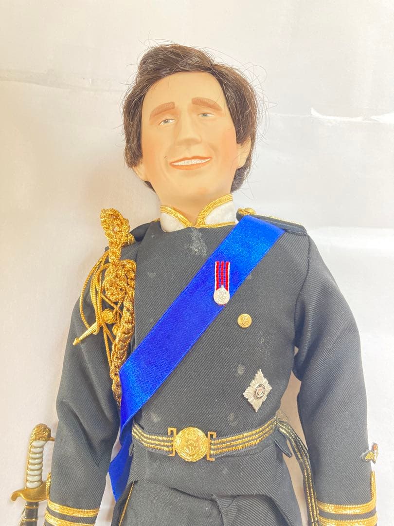 チャールズ国王　ドール　レア人形　チャールズ国王戴冠式