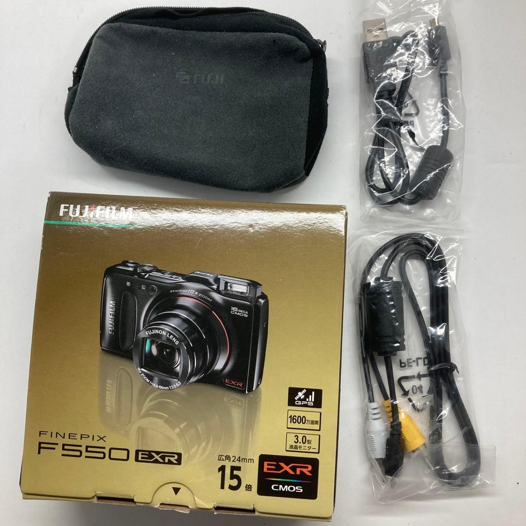 FUJIFILM F550 EXR 外箱、説明書、