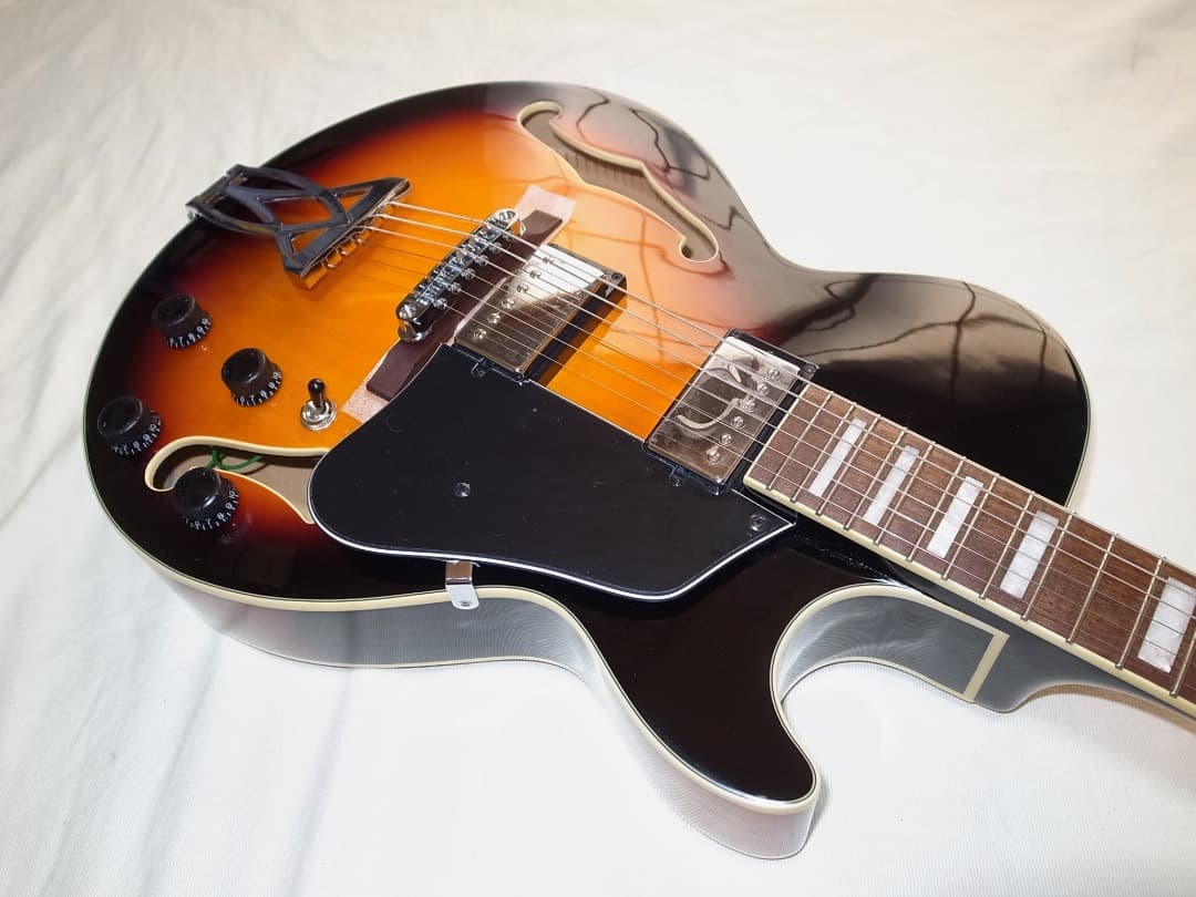 マ*ヨ様 新同　Ibanez AG75-BS フルアコ　2020年製　ほぼ未使用