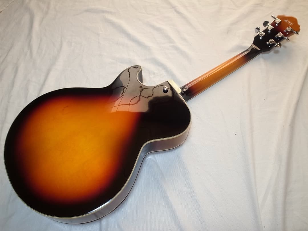 マ*ヨ様 新同　Ibanez AG75-BS フルアコ　2020年製　ほぼ未使用