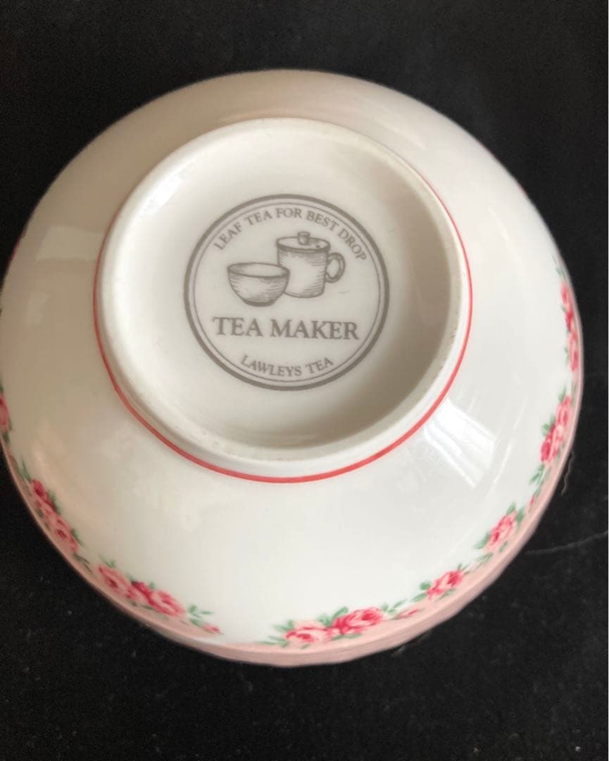 美品❗️tea maker カップ&お皿セット