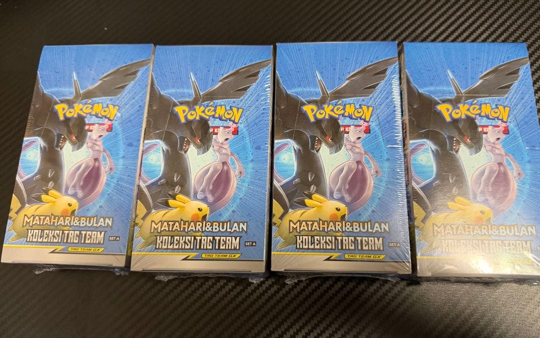 ポケモン TAG TEAM GX MATAHARI&BULAN 4セット