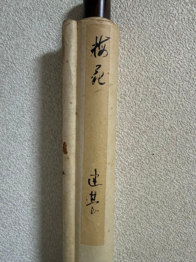 中国　陳建基筆　玉骨氷姿　紙本肉筆　掛軸　送料込み260327