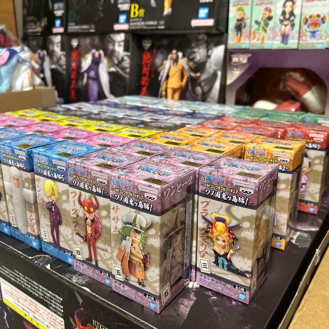 ワンピース ワールドコレクタブル ワノ国1〜10コンプセット