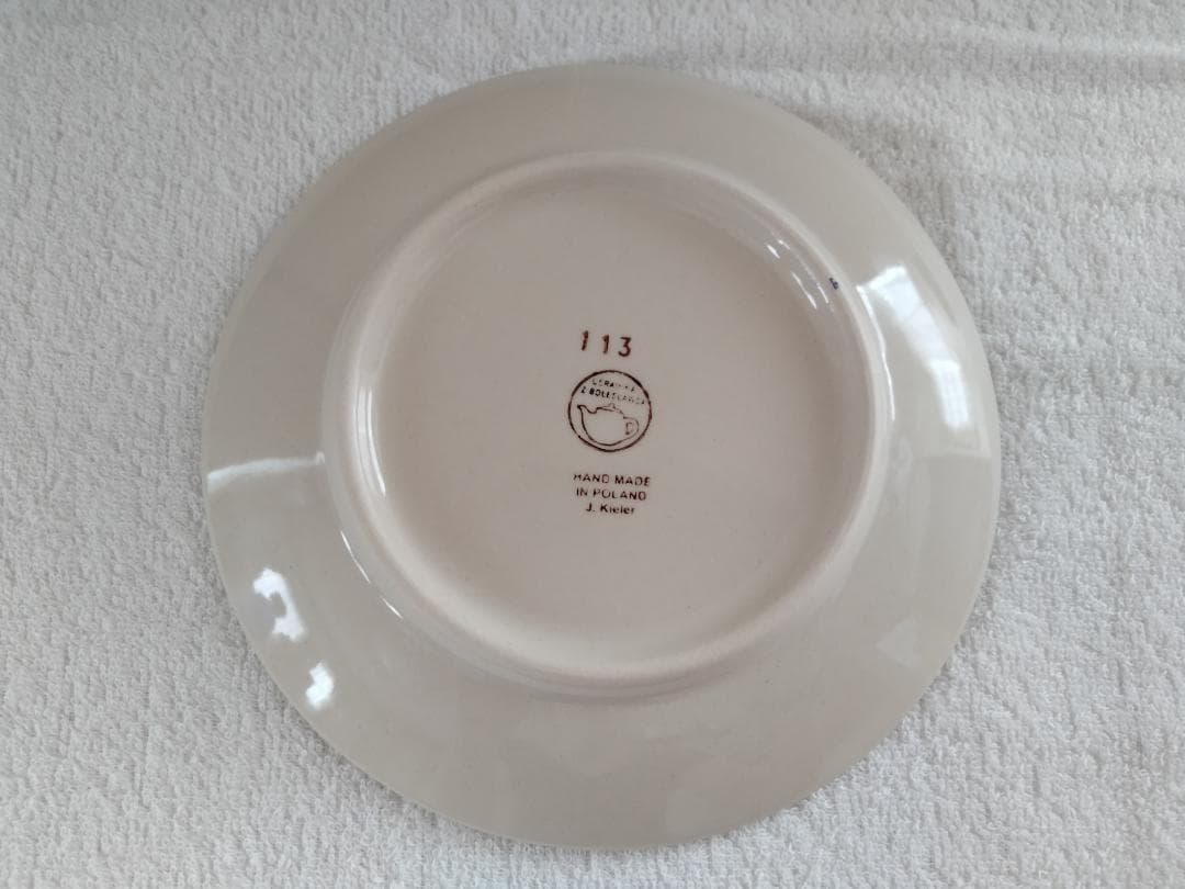 【セール】新品　ポーランド食器　【OUTLET】3枚　18.5cm皿