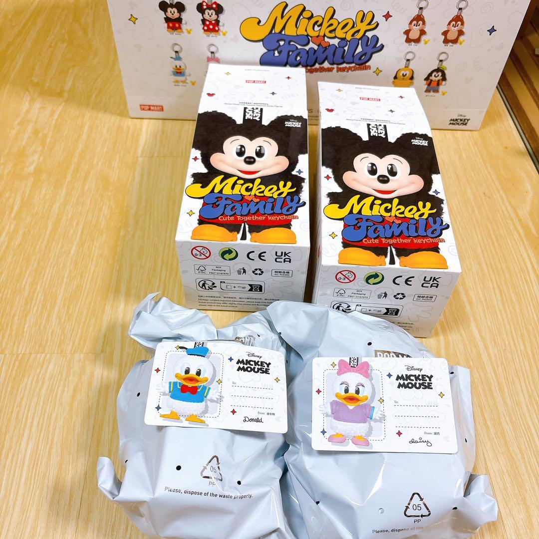 POPMART Disney Mickey Family ドナルド デイジー