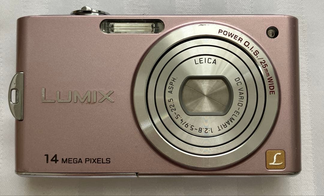 【動作確認済】Panasonic デジカメ LUMIX DMC-FX66 ピンク
