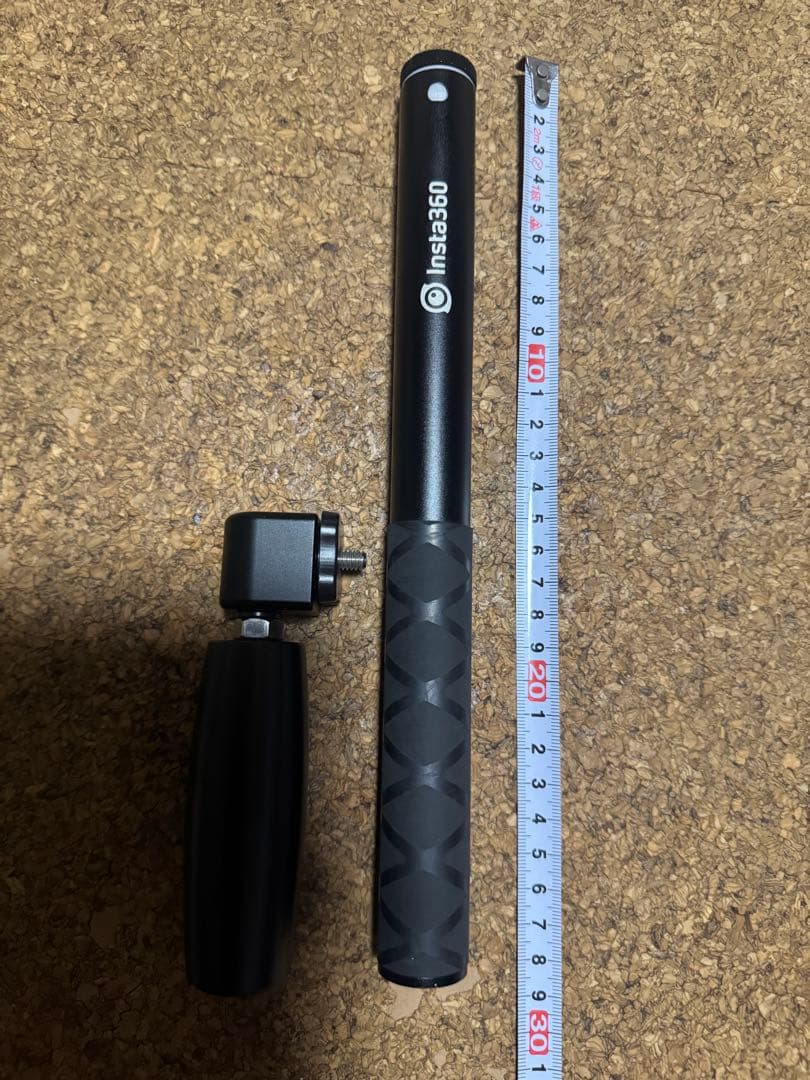 送料込み美品インスタ360バレットハンドル自撮り棒セットinsta360x5x4