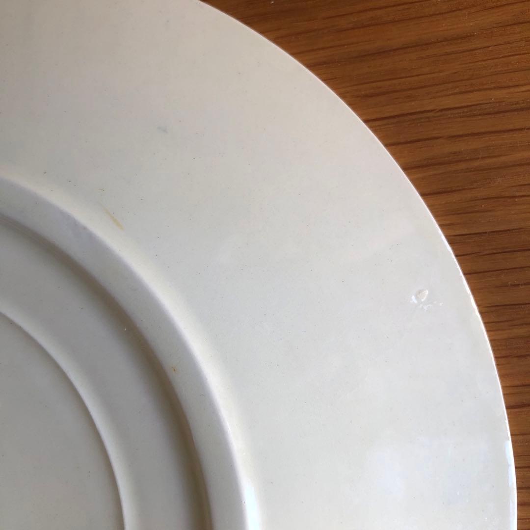 ① Creil et Montereau Colbert 平皿 アンティーク