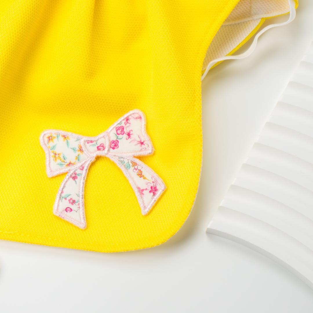 【L-6】モチーフワッペン　★リバティ生地使用　アイロン　リボン　ハート　お花