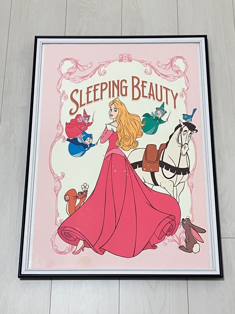 【額縁付き】A2 ポスター Disney 眠れる森の美女