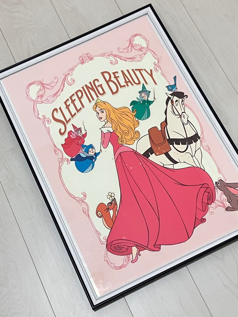 【額縁付き】A2 ポスター Disney 眠れる森の美女