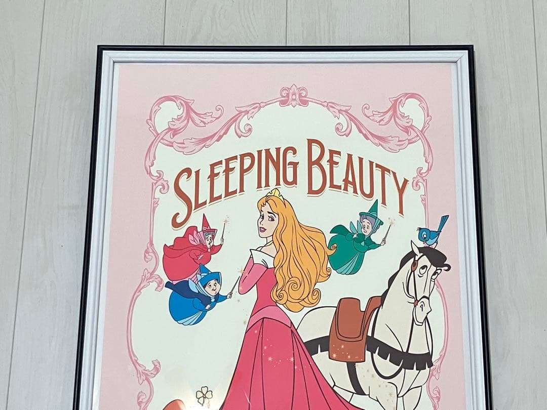 【額縁付き】A2 ポスター Disney 眠れる森の美女