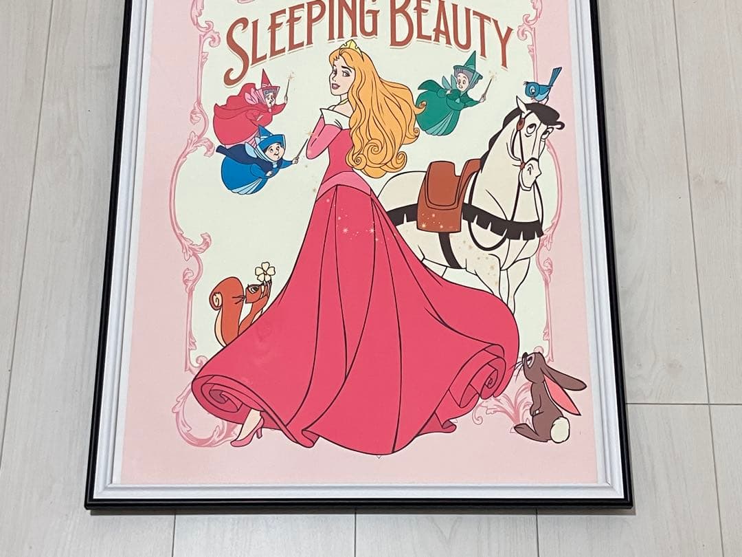 【額縁付き】A2 ポスター Disney 眠れる森の美女