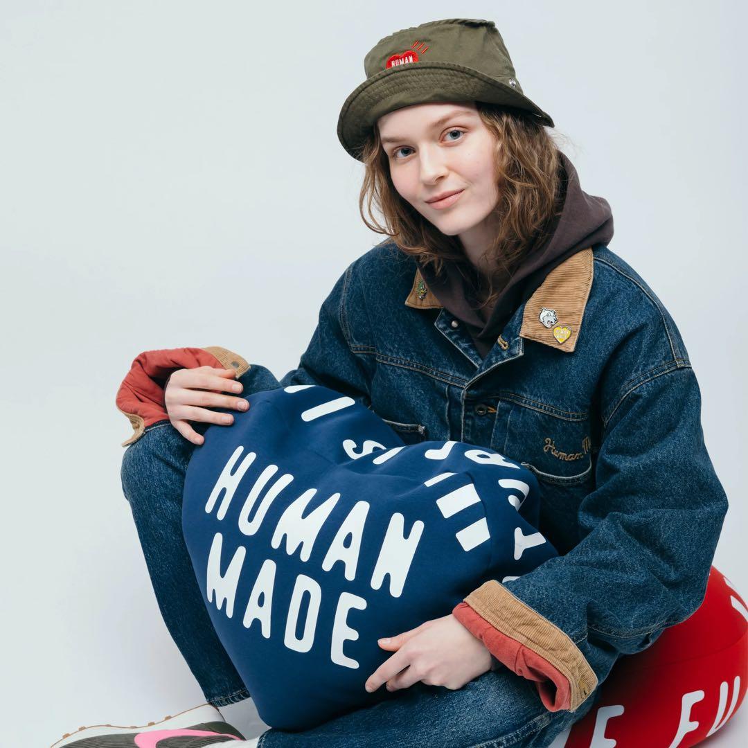 クッション・座布団 HUMAN MADE Heart Beads Cushion \"Navy\"