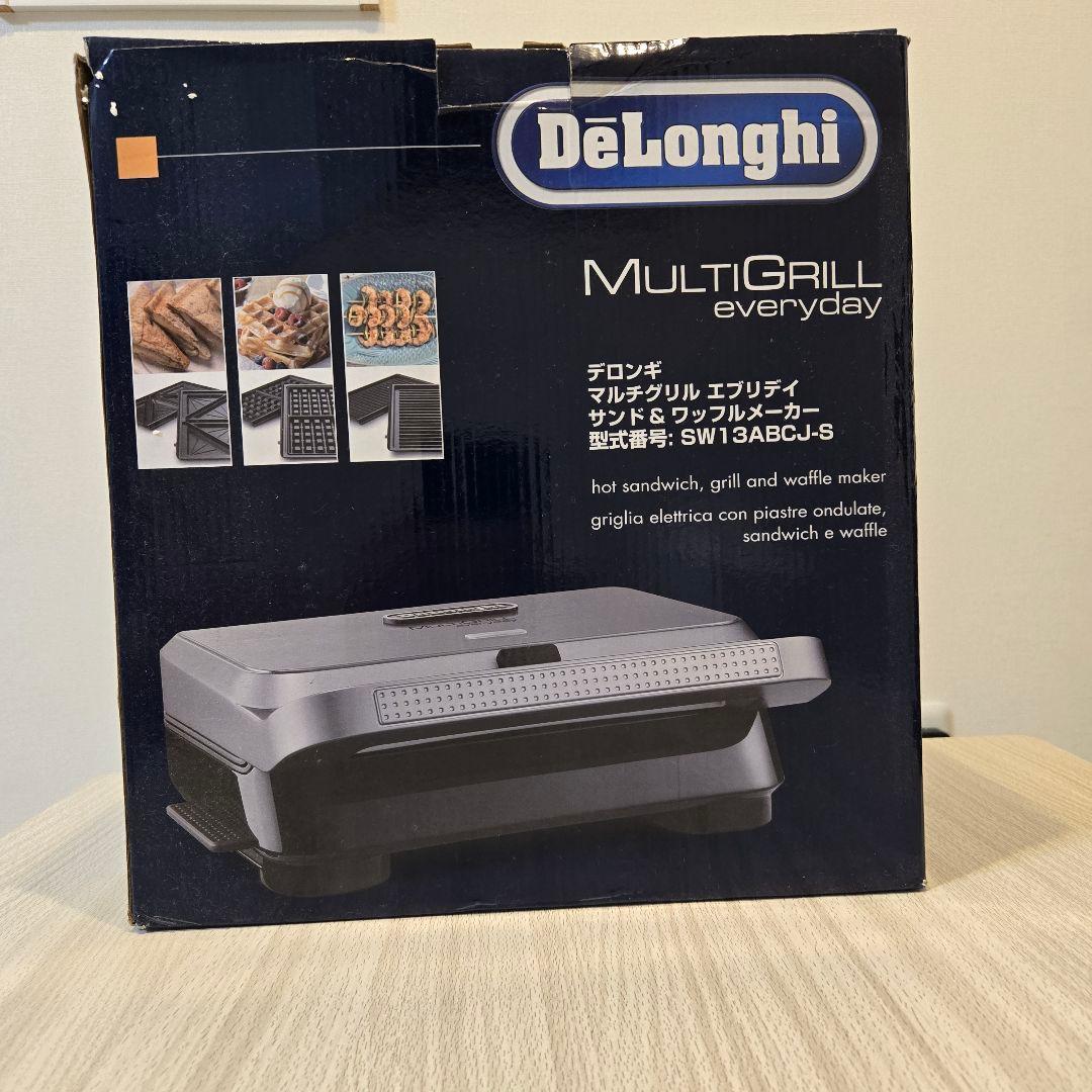 デロンギ　マルチグリル エブリデイ サンド&ワッフルメーカー