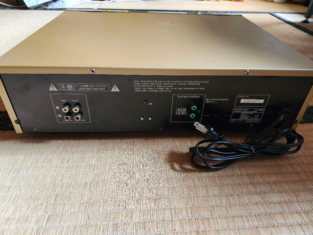 ケンウッド　カセットデッキ　KX-5080S
