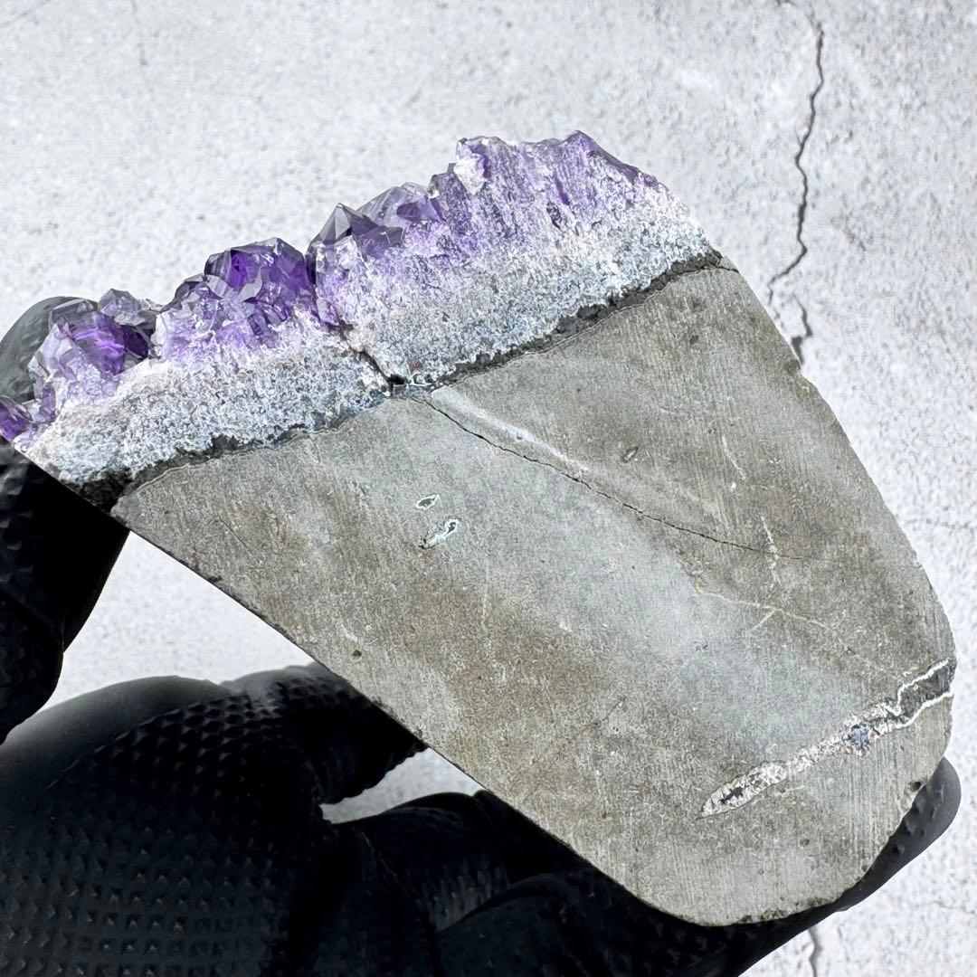 G-195高品質アメジスト クラスター ドーム　ウルグアイ産 高濃度 天然石