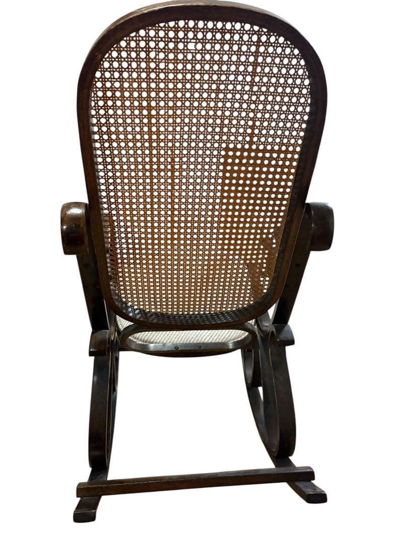 ロッキングチェアー　大型アンティーク家具