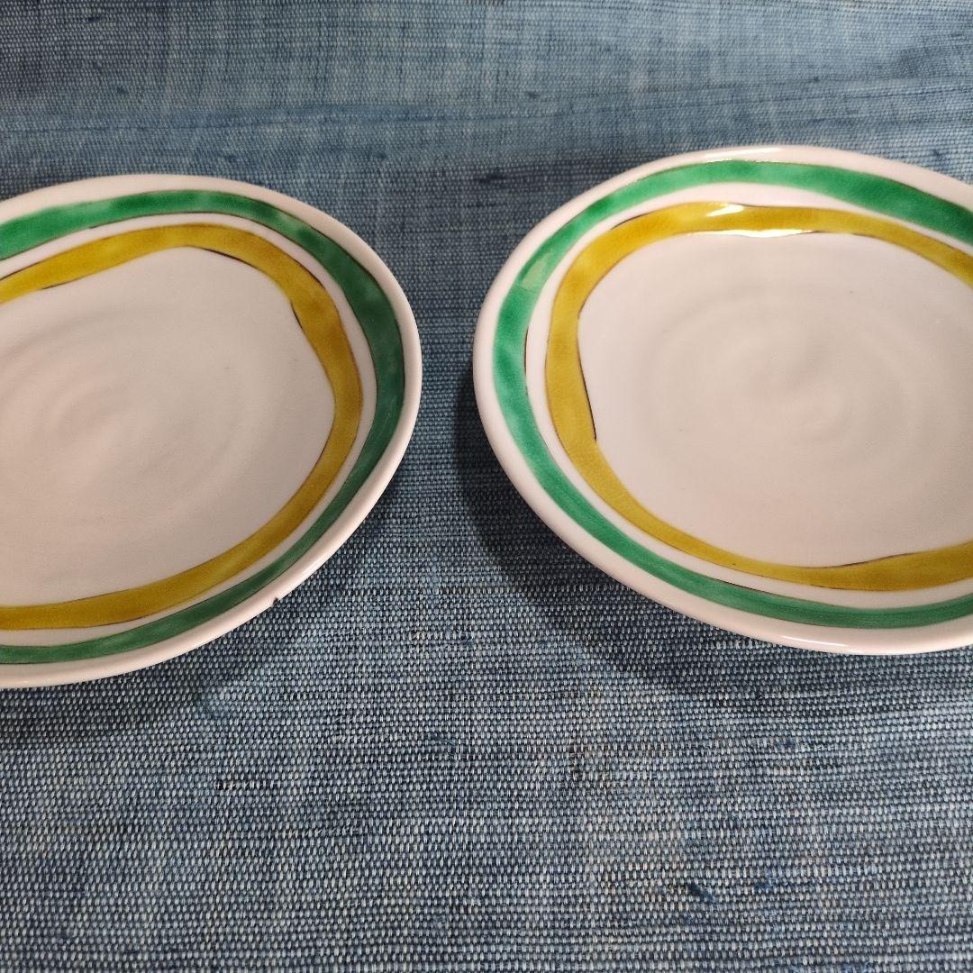 寺前瑛生さん(三代)の中皿2点