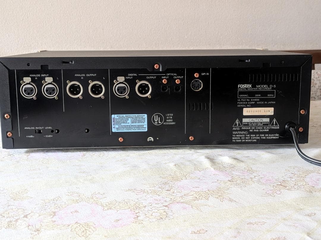 Fostex DP-5 DATデッキ（動作品）