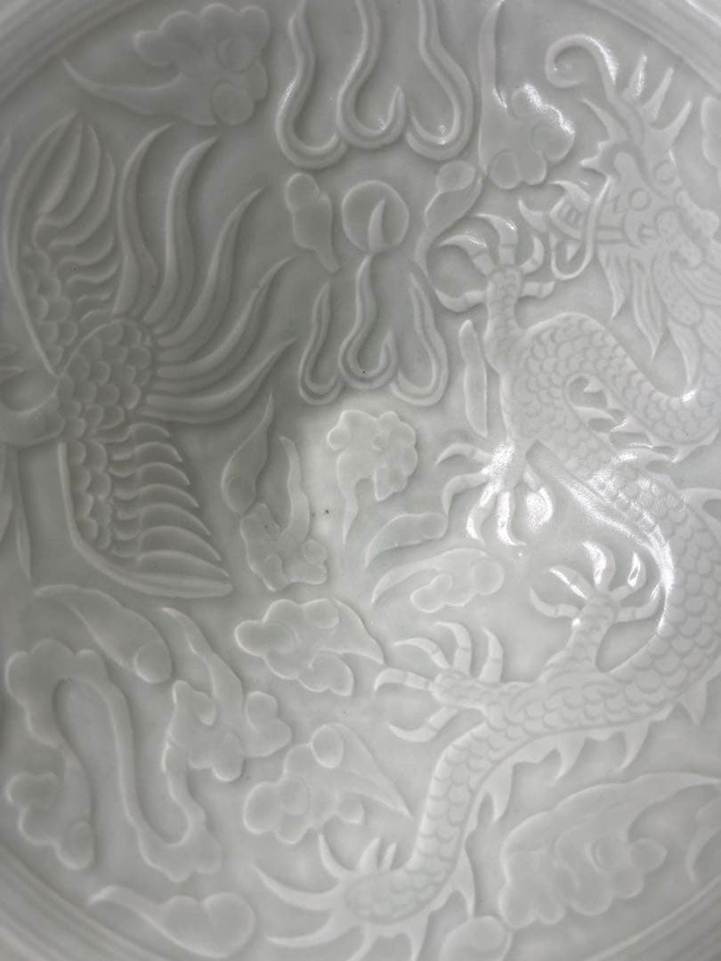 中国陶磁器　湖田窑薄胎　鉢　大碗　骨董品