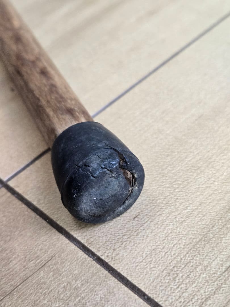 希少　日本海軍　傷痍軍人杖　日名子実三作